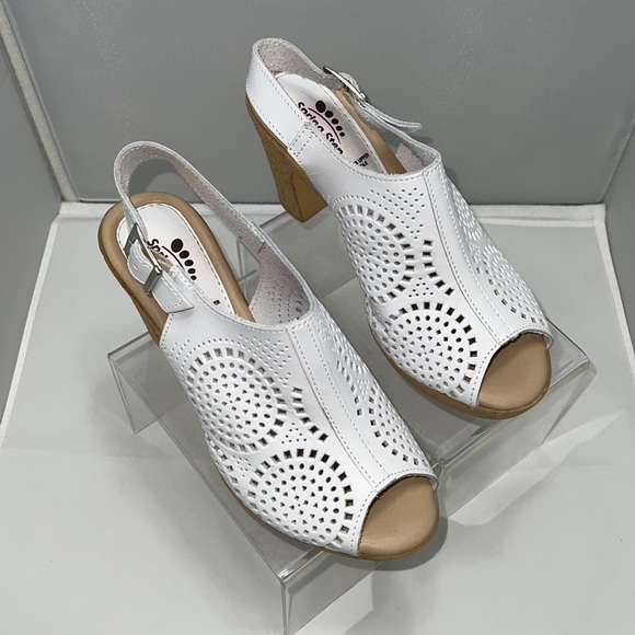 Spring Step Shoes - Spring Step Liberty Peep Toe Dress Sandal Size: 35  (US:5) - Preowned